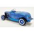 ACME A1805024 - 1932 Ford Roadster Hot Rod Blue Metallic with Flames - Scale 1:18