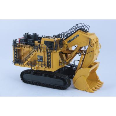 BYMO 25026/8 Komatsu PC8000-11 Diesel Mining Excavator with Front Shovel Yellow New 2022 - Scale 1:50