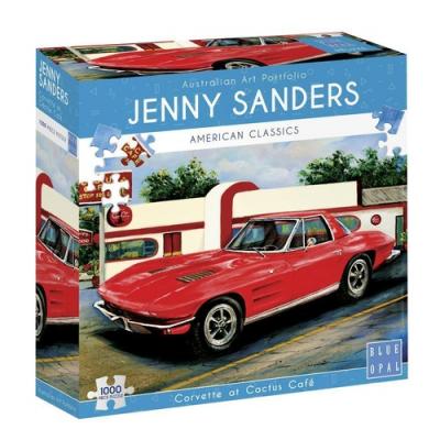 Blue Opal - Jenny Sanders Corvette at Cactus Cafe 1000pc