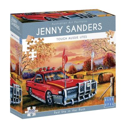 Blue Opal - Jenny Sanders Red Ute in the Bush - 1000 pieces