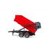 Bruder 02211 - Tipping Trailer Dual Axle with Auto Tailgate Red - Scale 1:16
