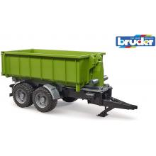 Bruder 02035 - Hook Lift Trailer for Tractors & Roll off Container - Scale 1:16