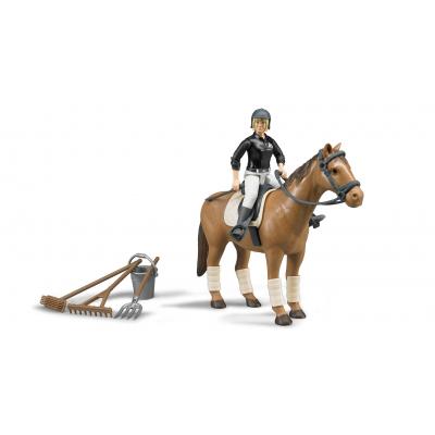 Bruder 62505 - Riding Set with Figure & Accessories