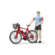 Bruder 63110 -  Road Bike with Cyclist - Scale 1:16