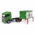 Bruder 03548 - Scania Super 560R Truck with Cattle Transporter Container with Cow New 2023 - Scale 1:16