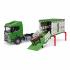 Bruder 03548 - Scania Super 560R Truck with Cattle Transporter Container with Cow New 2023 - Scale 1:16