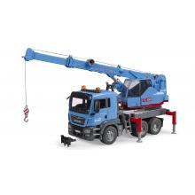 Bruder 03771 MAN TGS Crane Truck with Light and Sound - New 2023 - Scale 1:16