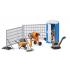 Bruder 62008 - bworld Construction Set with Mixer and Portable Toilette - Scale 1:16