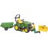 Bruder 62104 - John Deere X949 Lawn Mower Tractor With Trailer & Accessories - Scale 1:16