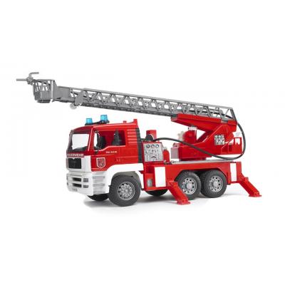 Bruder 02771 - MAN Fire Ladder Truck with Water Pump and Lights - Scale 1:16 