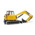 Bruder 02466 CAT Caterpillar Mini Excavator with Constructon Worker - Scale 1:16