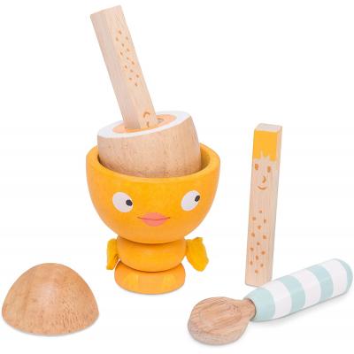 Le Toy Van TV315 - Honeybake Chicky-Chick Egg Cup Set Wooden