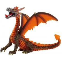 Bullyland 75595 - Dragon sitting orange