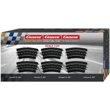 Carrera 20573 Digital Evolution1:32 Curve 3/30° 6 Pieces Track Pack