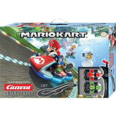 Carrera 25243 Evolution 1:32  Mario Kart 8 Slot Car Racing Set Mario vs Yoshi