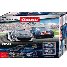 Carrera 30022 Digital 1:32  DTM Bull and Horse Wireless Slot Car Racing Set 2x Ferrari 488 GT3