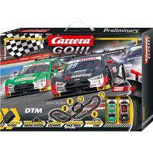 Carrera 62519 - Go 1:43 DTM Winners 2x Audi RS5 Slot Car Racing Set