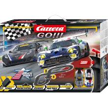 Carrera 62521 - GO!!! 1:43 Onto The Podium Slot Car Racing Set Dodge Viper vs Corvette C7.R