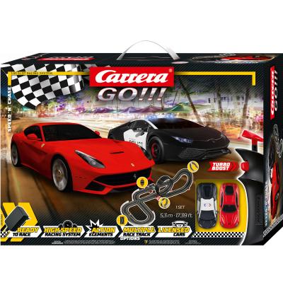Carrera 62534 - GO!!! 1:43 Speed n Chase Slot Car Set Ferrari F12 vs Lamborghini Huracan Police