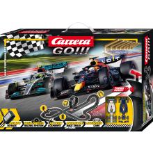 Carrera 62548 - Go 1:43 F1 Max Performance Verstappen vs Hamilton Slot Car Racing Set