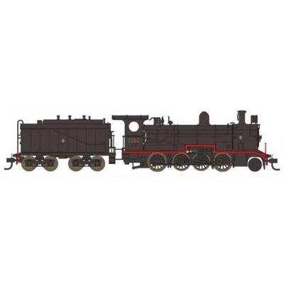 Australian Railway Models 87051 NSWGR D55 K Class 2-8-0 5503 Consolidation Steam Locomotive Oil Tender - 1:87