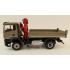 Conrad 81165/03 - MAN TGS NN 2 axle Tippper Truck with Loading Crane New 2023 - Scale 1:50