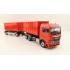 Conrad SET10019 - MAN TGX GM Hook Lift Container Truck with Trailer - Scale 1:50