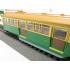 Cooee ELECTRIC POWERED W6 CLASS DIECAST MELBOURNE TRAM GREEN RATTLER NO 965 1:76