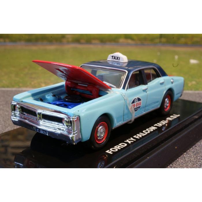 1:64 FORD FALCON XY R.S.L SYDNEY TAXI NEW IN DISPLAY CASE
