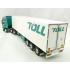 Road Ragers 75408 - Australian Toll Mercedes Actros 6x4 Prime Mover with Refrigerated Trailer Toll - Scale 1:50