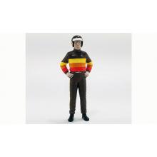 DDA Collectibles DDA18000124 Allan Moffat Figurine in Federation Colors - Scale 1:18