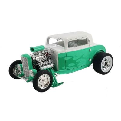 DDA DDA1805020-X 1932 Ford Hot Rod Blown Coupe 3 Window Coupe with Flames - Scale 1:18