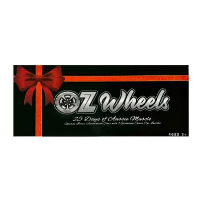 OZ Wheels Christmas  Advent Calendar - 25 Cars Included - Scale 1:64