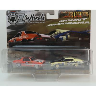 OZ Wheels Series 2 - Holden HQ Coupe & Ford XA Falcon Wild Card Racing Legends Twin Set - 1:64