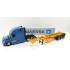 Diecast Masters 71048 - Freightliner New Cascadia Blue with Skel 40ft Sea Container Maersk - Scale 1:50