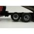 Diecast Masters 71067 - Western Star 4900 SF Dump Truck Red Matte Silver - Scale 1:50