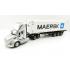 Diecast Masters 71069 - Peterbilt 579 Silver Day Cab Truck with Skel Trailer and 40ft Maersk Container - Scale 1:50