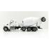 Diecast Masters 71074 - Peterbilt 579 Truck White with McNeilus Bridgemaster Concrete Mixer  - Scale 1:50