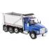Diecast Masters 71078 - Kenworth T880 Metallic Blue Dump Truck OX Stampede - Scale 1:50
