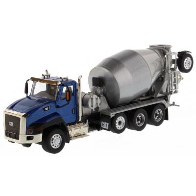 Diecast Masters 85664C - Caterpillar CAT CT660 Day Cab Tractor with Concrete Mixer  - Scale 1:50