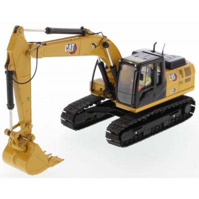 1:50 Mechanical Suspension Crane Truck Large Load Diecast Toy Layout Scenery 