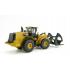 Diecast Masters 85950 - Caterpillar CAT 972M Wheel Loader with Log Forks Forrestry - Scale 1:87
