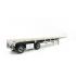 Diecast Masters 91023 - US 53' Flat bed trailer - Silver - Scale 1:50