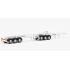 Drake ZT09153 AUSTRALIAN Maxitrans Skel B Double Trailer Combination White  - Scale 1:50