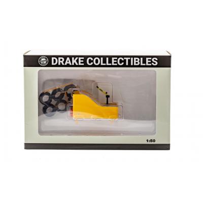 Drake Z0B009 AUSTRALIAN BALLAST BOX FOR KENWORTH PRIME MOVER TRUCK YELLOW DIECAST - Scale 1:50