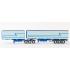 Drake ZT09254 - Australian MaxiTRANS Eziliner B Double Set McAleese Style Light Blue - Scale 1:50