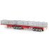 Drake ZT09259 AUSTRALIAN Maxitrans Freighter B Double Trailer Set Red & Red - Scale 1:50