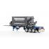 Drake ZT09264 AUSTRALIAN O’Phee BoxLoader Side Loading Trailer with Container - Metallic Blue - Scale 1:50