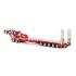 Drake ZT09239 AUSTRALIAN Drake 5x8 Swingwing Drop Deck Trailer and 2x8 Dolly Red Heavy Haulage - Scale 1:50