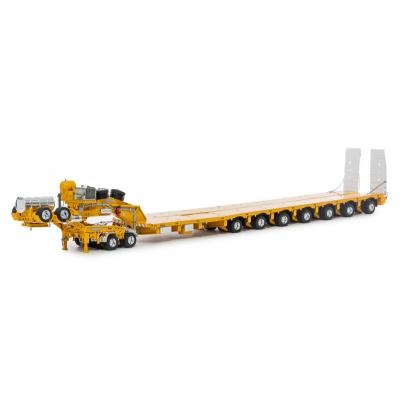 Drake ZT09314 AUSTRALIAN Heavy Haulage Drake 7x8 Steerable Trailer with 2x8 Dolly TJ Clark & Sons - Scale 1:50